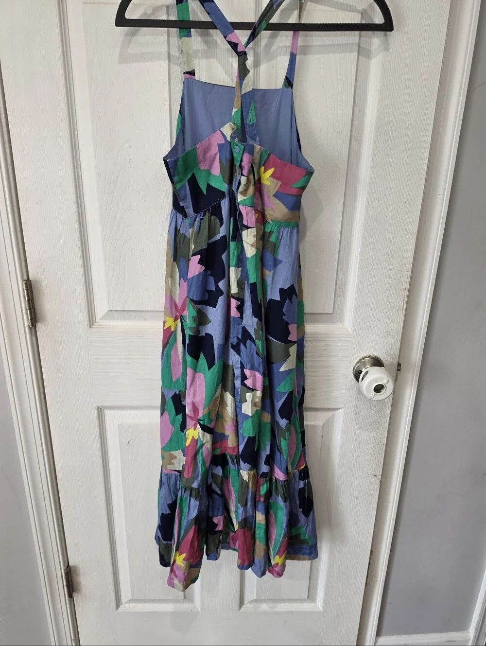 GAP Girls' Floral Print Sundress Blue Multi Size XXL NWT